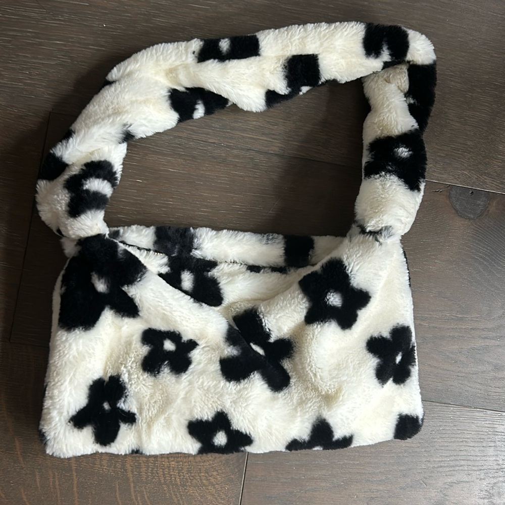 Furry Flower Bag